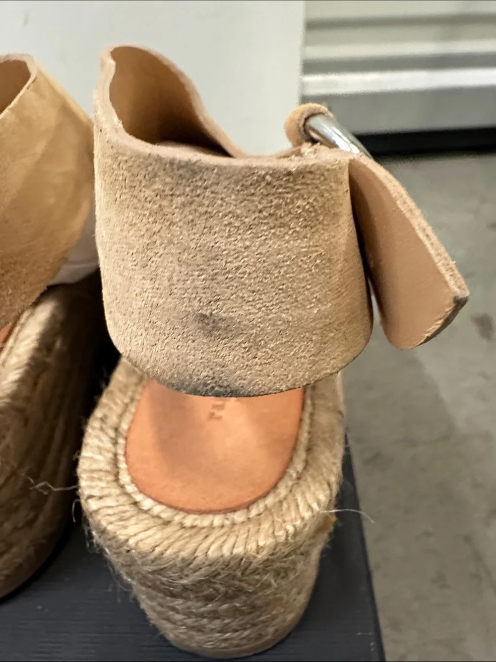 rag & bone Dune Suede Espadrille Wedge Sandals